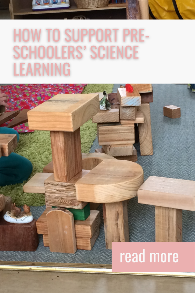 How to support pre-schoolers’ science learning Pinterest Pin