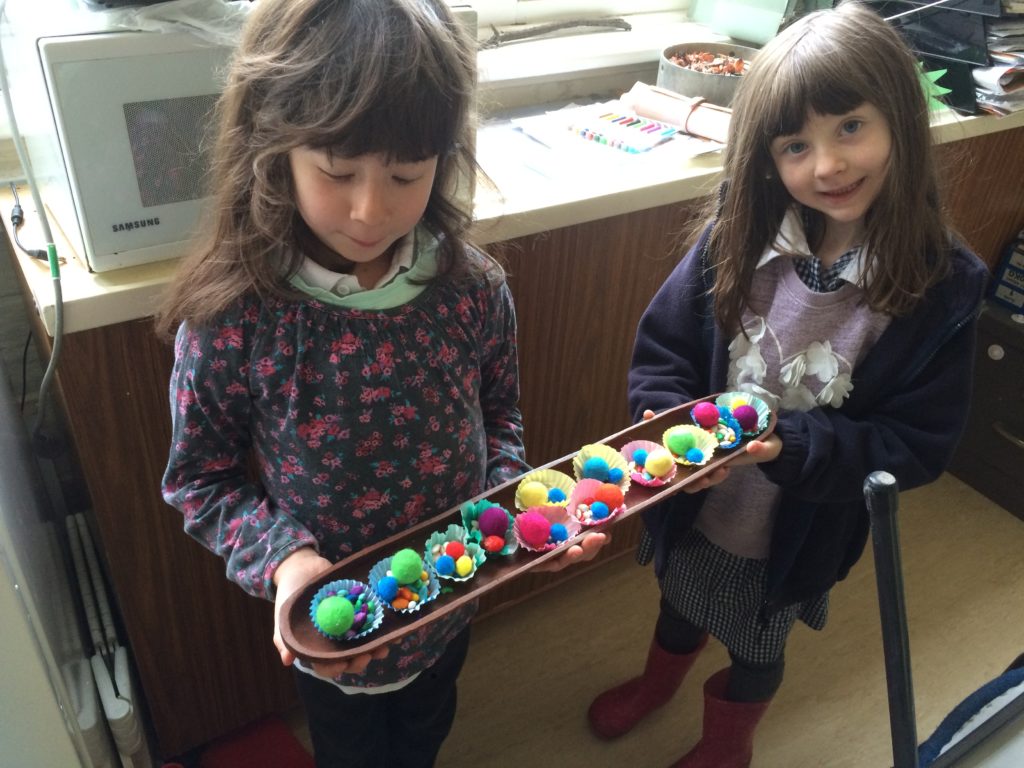 Using manipulatives helps early math skills